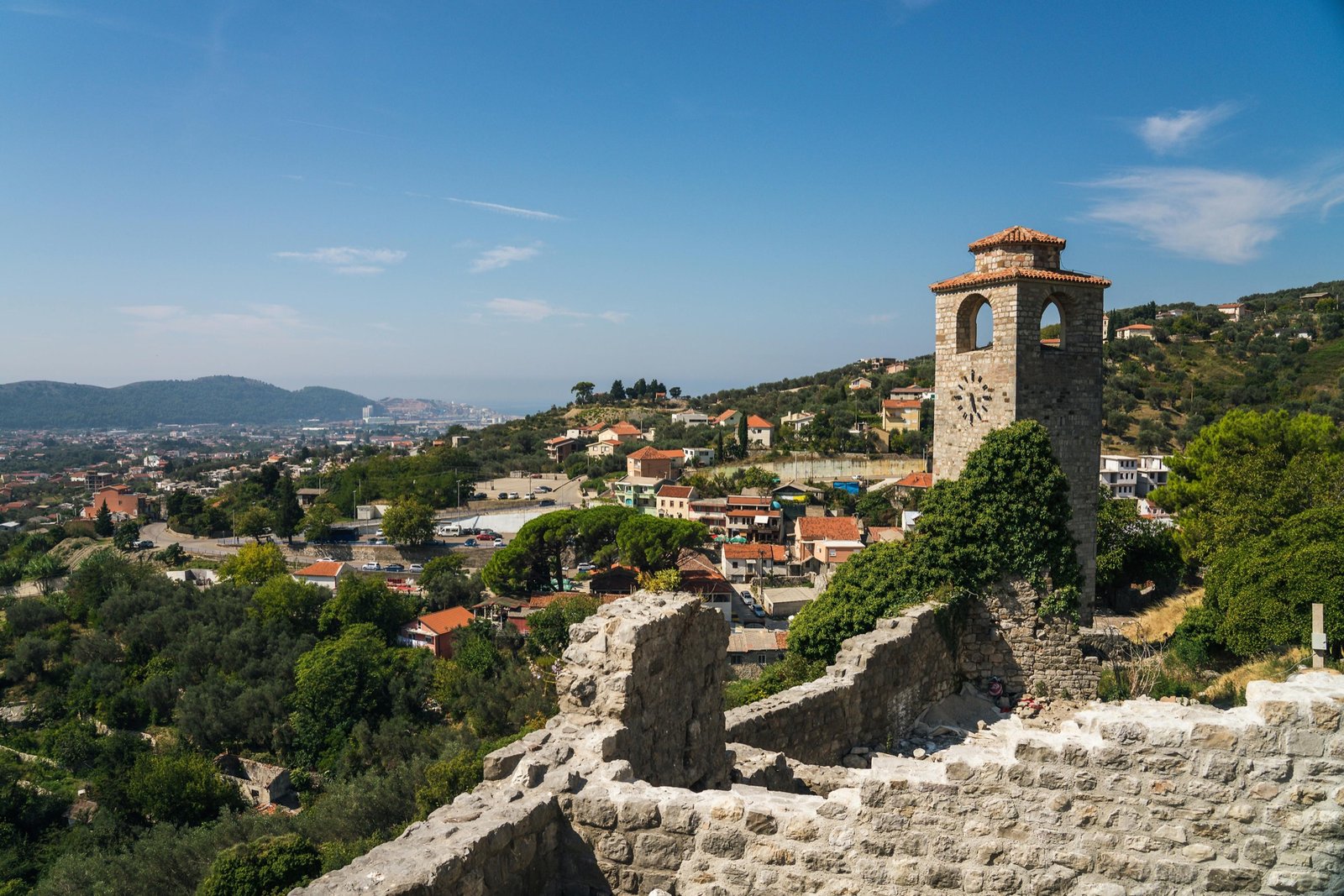Ruinenstadt Stari Bar bei Bar, Montenegro