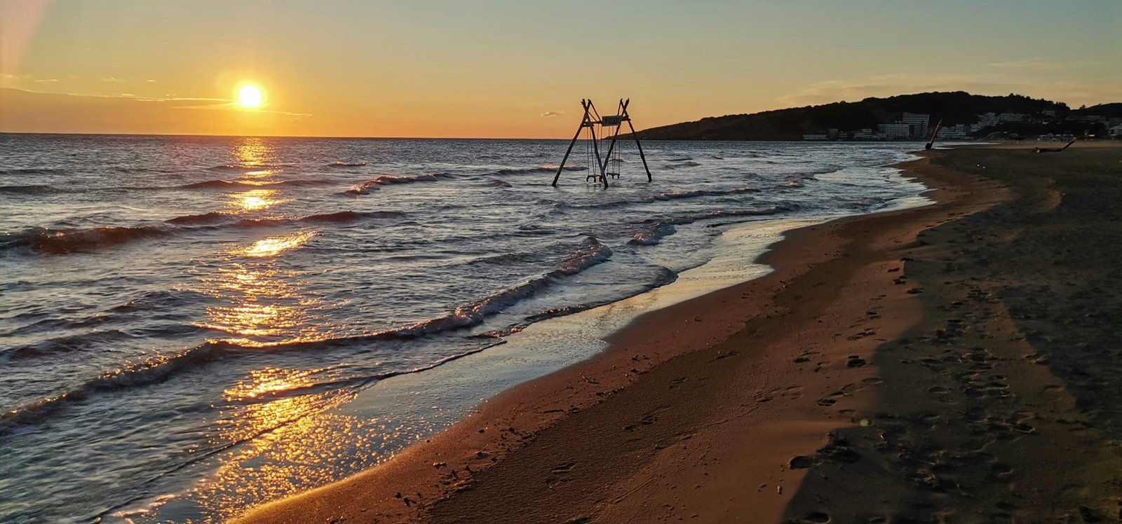 Velika Plaža, der Sandstrand von Ulcinj